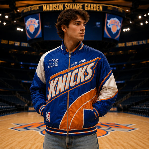 NYK Court Lines - Color-Blocked Statement Outerwear - main