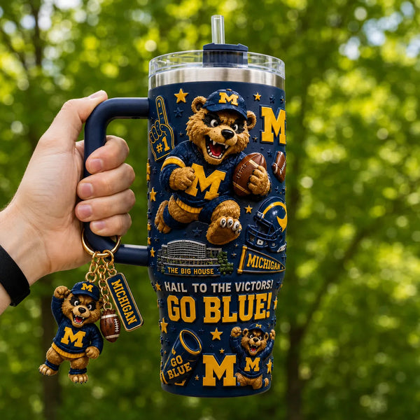MICH Blue Roar - Wraparound Game Day in Full Motion - main