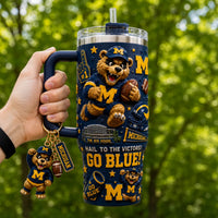 MICH Blue Roar - Wraparound Game Day in Full Motion