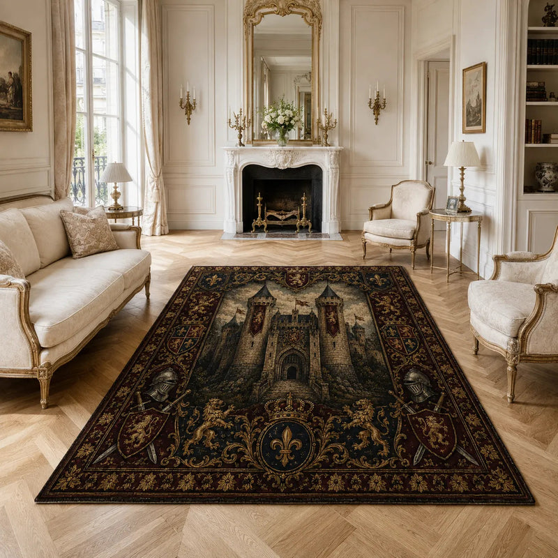 Keep and Crown - A Heraldic Study in Border and Center