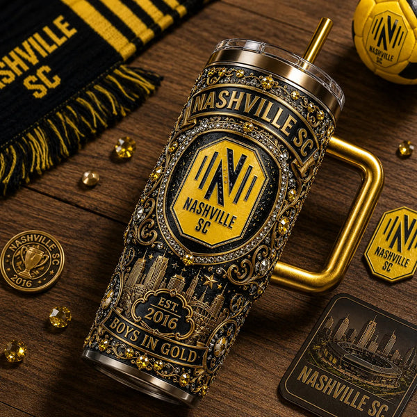 NSH Gold Crest - An Ornate Study in Emblem and Elegance - main