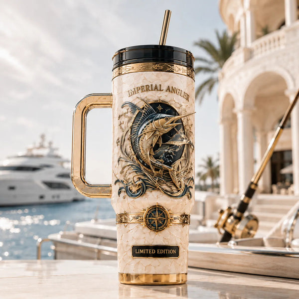 Imperial Angler - The Marlin Rises in Gold and Ivory - main