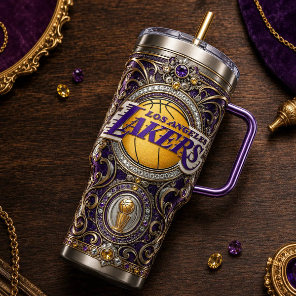 LAL Ornament - A Study in Purple, Gold and Filigree - main