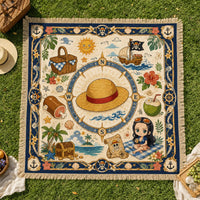 Straw Hat Meridian - Robin and the Compass Floor Composition