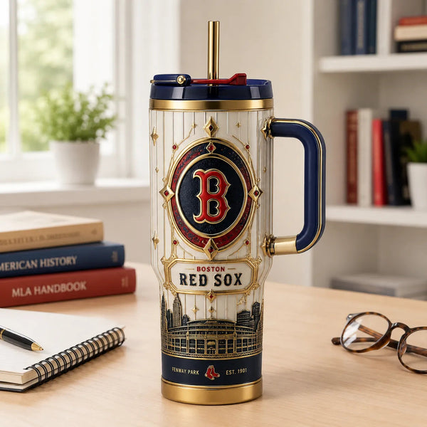 BOS Heritage Crest - Gilded Ballpark Tumbler - main