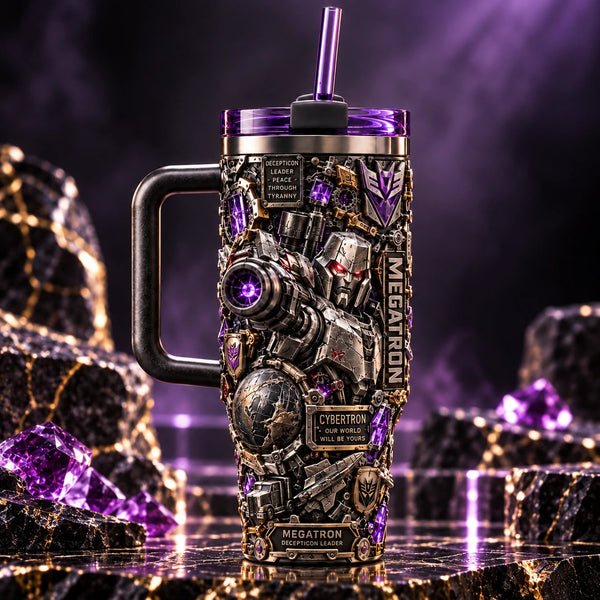 Peace Through Tyranny - MG in Chrome and Violet - main