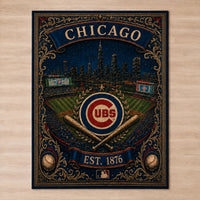 CHC Heritage Field - Ornate Emblem Statement Rug