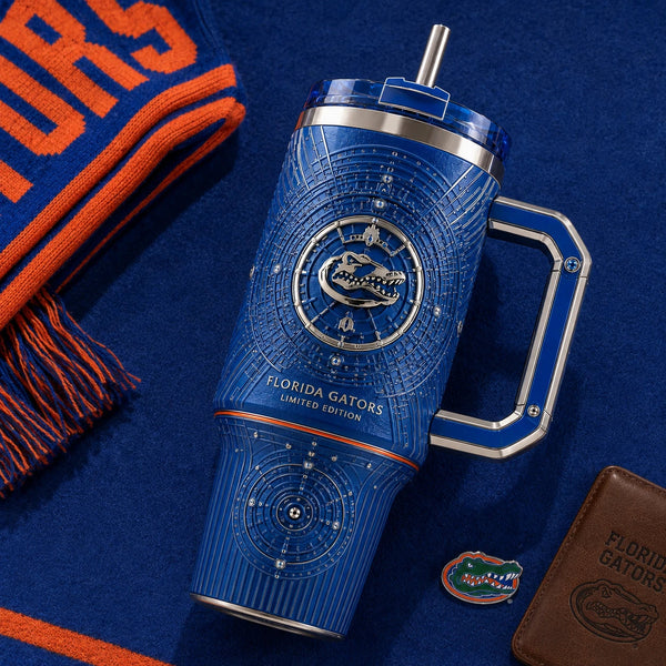 FLA Blueprint - Engraved Gator Crest Tumbler - main
