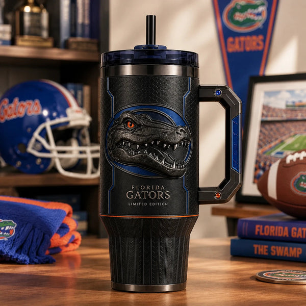 FLA Blackout - Sculpted Gator Emblem, Tonal Tumbler - main